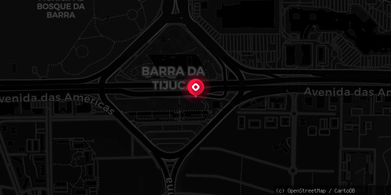 Mapa Barra da Tijuca, Rio de Janeiro