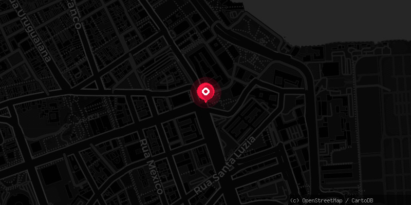 Mapa Centro, Rio de Janeiro